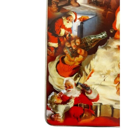 2009 The Bradford Exchange Holiday Happiness  "It's Time For Coca-Cola" Wall Clo - Picture 6 of 8